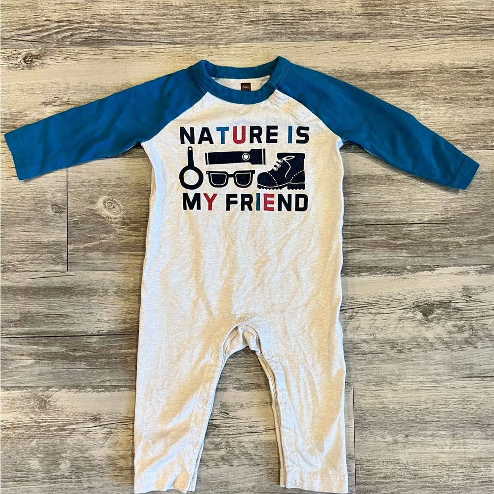 Tea Nature Romper size 6-12 months